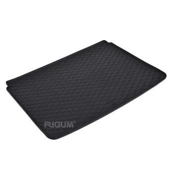   Eco negru cauciuc covorașe pentru portbagaj kb 1 cm perem cu FIAT 500X 2015- poziție SUPERIOARĂ sau INFERIOARĂ