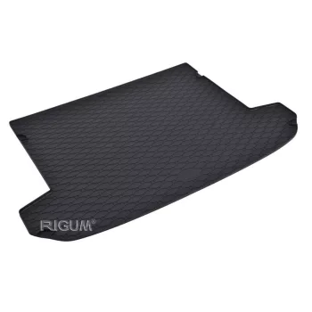   Eco negru cauciuc covorașe pentru portbagaj kb 1 cm peremmel Kia Sportage IV SUV 2016-2021