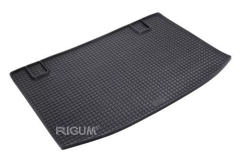 Eco negru cauciuc covorașe pentru portbagaj kb 1 cm peremmel Kia Venga 2009-2019