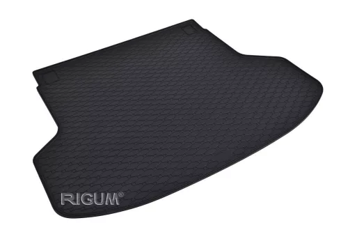 Eco negru cauciuc covorașe pentru portbagaj kb 1 cm peremmel Kia Ceed III combi/SW 2018-
