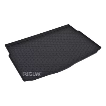   Eco negru cauciuc covorașe pentru portbagaj kb 1 cm perem cu Kia Stonic 2021- INTERFLOOR FĂRĂ