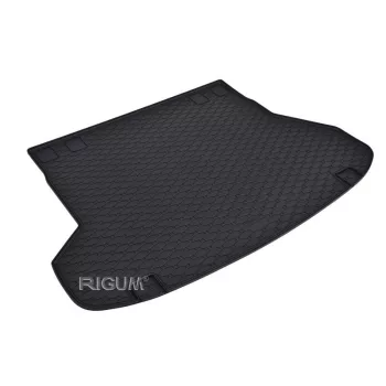   Eco negru cauciuc covorașe pentru portbagaj kb 1 cm perete Kia Ceed SW 2012-