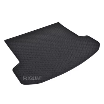  Eco negru cauciuc covorașe pentru portbagaj kb 1 cm perete Kia Sorento 5 persoane 2020-(415193)