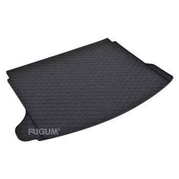   Eco negru cauciuc covorașe pentru portbagaj kb 1 cm peremmel Mazda 3 III Hatchback 2013-2019