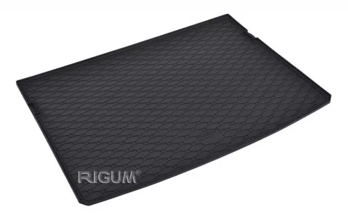Eco negru cauciuc covorașe pentru portbagaj kb 1 cm perem cu Mazda CX-30 2020 - Smart Cargo Board