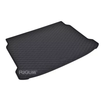   Eco negru cauciuc covorașe pentru portbagaj kb 1 cm perem cu Mazda 3 HB 2019-