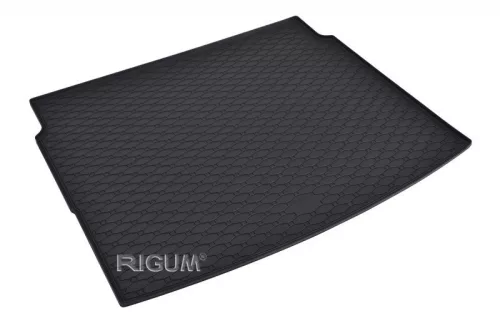 Eco negru cauciuc covorașe pentru portbagaj kb 1 cm perem cu Mazda CX-60 2022-