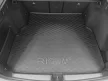 Eco negru cauciuc covorașe pentru portbagaj kb 1 cm peremmel MERCEDES C-klasa W206 (S206) combi 2021-