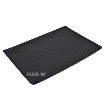   Eco negru cauciuc covorașe pentru portbagaj kb 1 cm peremmel OPEL Astra K HB 2015- cu roată de rezervă