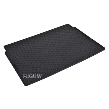   Eco negru cauciuc covorașe pentru portbagaj kb 1 cm peremmel PEUGEOT e-2008 Crossover 2020-