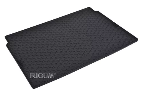Eco tavă de portbagaj din cauciuc neagră kb 1 cm cu margine Peugeot e-2008 Crossover 2020-