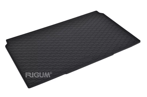Eco tavă de portbagaj din cauciuc neagră kb 1 cm cu margine Opel Corsa-e Hatchback 2020-