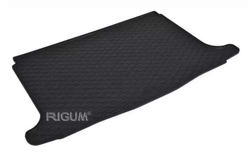 Eco negru cauciuc covorașe pentru portbagaj kb 1 cm peremmel RENAULT Megane HB 2016-