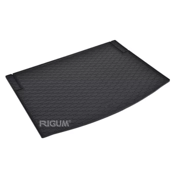   Eco negru cauciuc covorașe pentru portbagaj kb 1 cm peremmel Seat Leon IV Hatchback 2020-