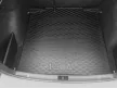 Eco tavă de portbagaj din cauciuc neagră kb 1 cm cu margine Skoda Rapid Hatchback 2012-2019