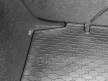 Eco tavă de portbagaj din cauciuc neagră kb 1 cm cu margine Skoda Rapid Hatchback 2012-2019