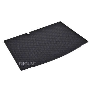   Eco negru cauciuc covorașe pentru portbagaj kb 1 cm peremmel SKODA Fabia III Hatchback 2014-2021