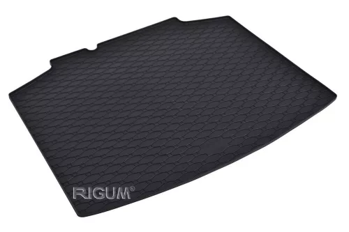 Eco tavă de portbagaj din cauciuc neagră kb 1 cm cu margine Skoda Scala Hatchback 2019-