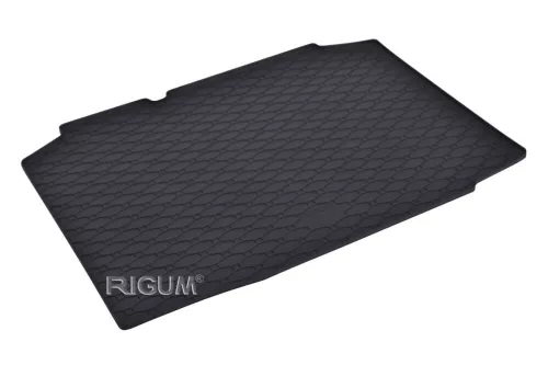 Eco negru cauciuc covorașe pentru portbagaj kb 1 cm peremmel SKODA Fabia II Hatchback 2007-2014