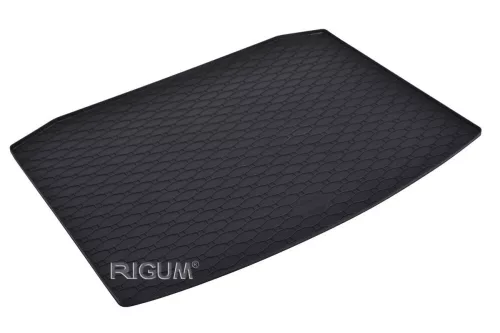 Eco negru cauciuc covorașe pentru portbagaj kb 1 cm peremmel SKODA Karoq Crossover 2017 -