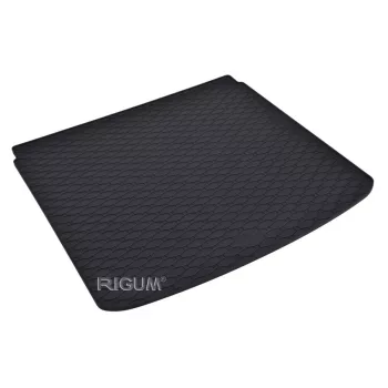   Eco negru cauciuc covorașe pentru portbagaj kb 1 cm peremmel SKODA Enyaq Crossover 2021-