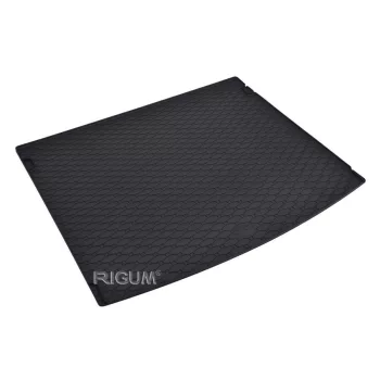   Eco tavă de portbagaj din cauciuc neagră kb 1 cm cu margine Volkswagen Caddy III cu 5 locuri 2004-2020