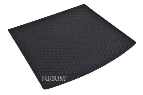 Eco tavă de portbagaj din cauciuc neagră kb 1 cm cu margine Volkswagen Touran II Minivan 2015-