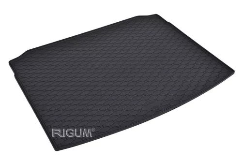 Eco negru cauciuc covorașe pentru portbagaj kb 1 cm perem cu VOLKSWAGEN Tiguan II 2016-
