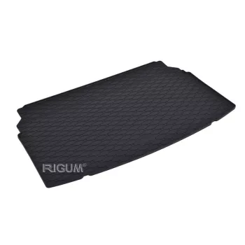  Eco tavă de portbagaj din cauciuc neagră kb 1 cm cu margine Volkswagen Polo VI Hatchback 2017-
