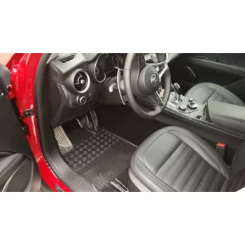   Eco cu potrivire exactă covoare auto Alfa Romeo Stelvio 2017-