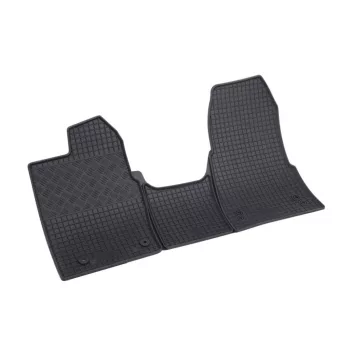   Eco cu potrivire exactă Covoare auto FORD Custom 2018-2023 pentru 2 sau 3 scaune, cu transmisie manuală, cu podea din țesătură