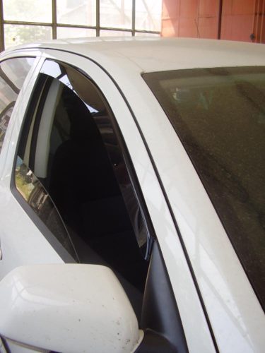 Sporty 2 Pe bucăți deflector Skoda Octavia II 4 ușă 2004-2013 , Skoda Octavia II 5 ușă 2004-2013 ,