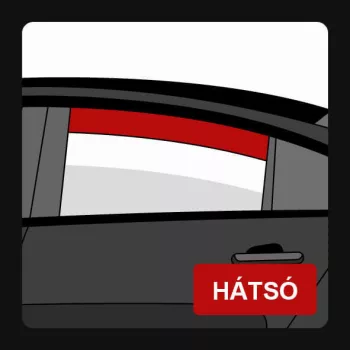   Sporty Deflector de vânt 2 mai multe bucăți Citroen C 4 5 uși 2011-