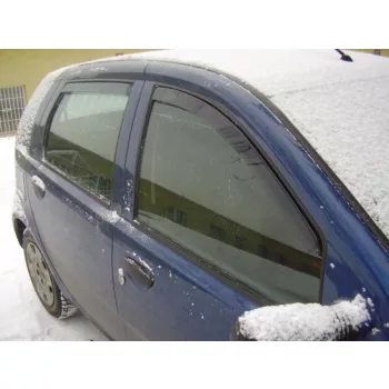   Sporty FIAT Punto Sporty Deflector de vânt set față+spate pe geam, 4 buc. 5 1999-2009