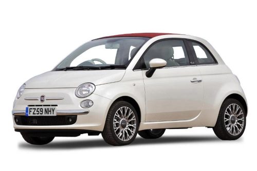 Sporty 2 Pe bucăți deflector, Fiat 500, 2007-, 3 ușă
