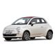 Sporty 2 Pe bucăți deflector, Fiat 500, 2007-, 3 ușă