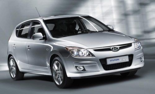 Sporty 2 Pe bucăți deflector Hyundai i 30 5 ușă 2007-2012 (F1515)