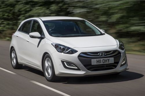 Sporty 2 Pe bucăți deflector Hyundai i 30 5 ușă 2012- (F1525)
