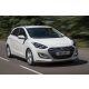 Sporty 2 Pe bucăți deflector Hyundai i 30 5 ușă 2012- (F1525)