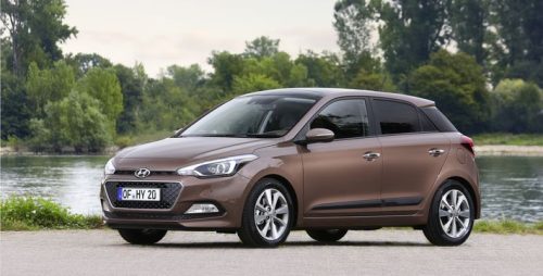 Sporty 2 Pe bucăți deflector,  Hyundai i 20, 5 ușă, 2014-