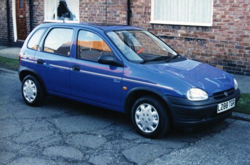 Sporty 4 Pe bucăți deflector Opel Corsa B 5 ușă 1993-2001 (F1710_1726)