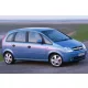 Sporty Opel Meriva Sporty paravânturi set față+spate pe geam, 4 buc 5 2003-2010