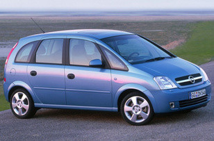 Sporty 4 Pe bucăți deflector Opel Meriva 5 ușă 2003-2010 (F1719_1734)