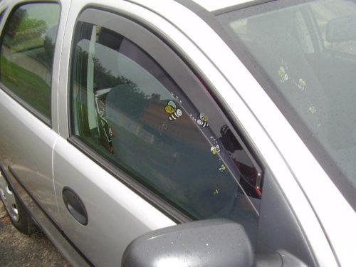 Sporty 2 Pe bucăți deflector Opel Corsa C 5 ușă 2001- (F1728)
