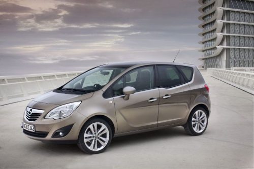 Sporty 4 Pe bucăți deflector Opel Meriva 5 ușă 2010- (F1746_1747)