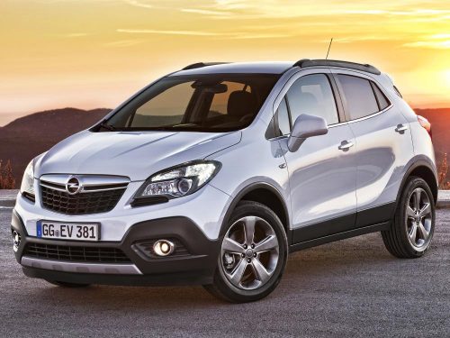 Sporty 4 Pe bucăți deflector Opel Mokka 5 ușă 2012- (F1752_1753)