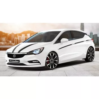   Sporty 2 mai multe bucăți Deflector de vânt OPEL Astra K., 4-5 usi, 2015-