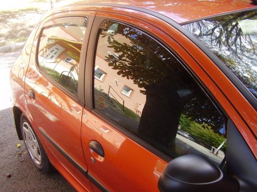 Sporty 4 Pe bucăți deflector Peugeot 206 5 ușă 1998- (F1811_1813)
