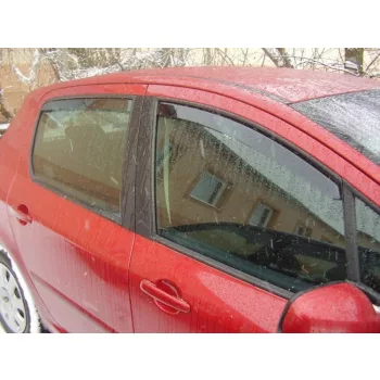   Sporty PEUGEOT 307 Sporty Deflector de vânt set față+spate pe geam, 4 buc. 5 2001-2008