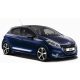 Sporty 2 Pe bucăți deflector Peugeot 208 5 ușă 2013- (F1824)